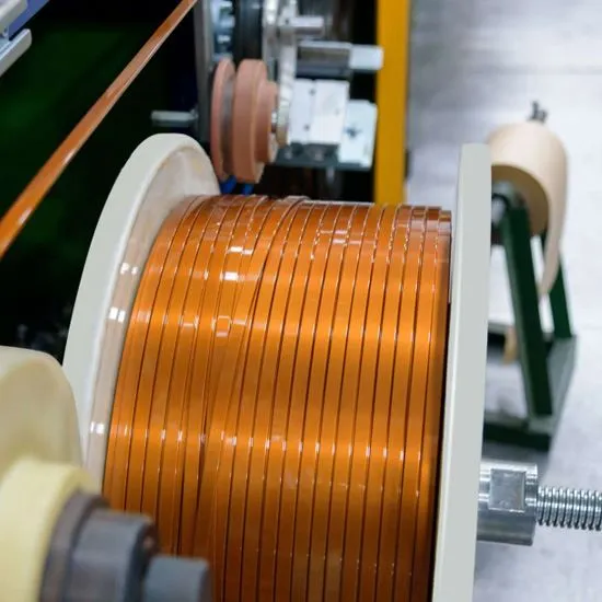 Fil rectangulaire émaillé de polyvinyl acétal